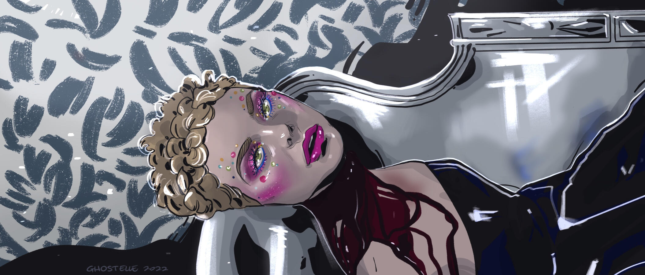 Study from the Neon Demon