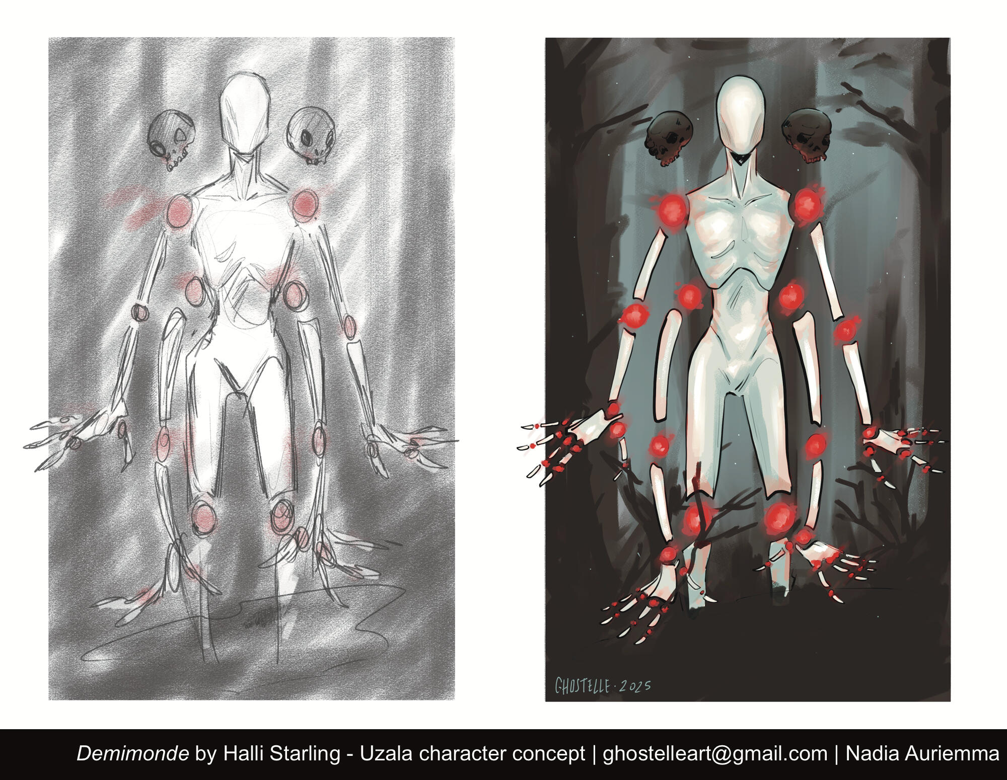 UZALA - character concept [commission]