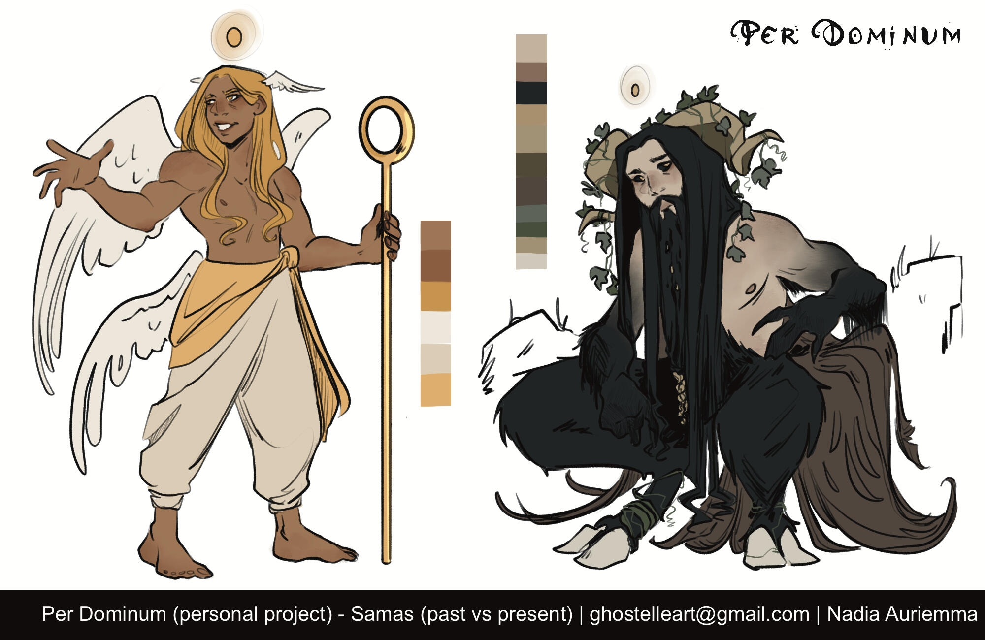 [PER DOMINUM] Samas character design