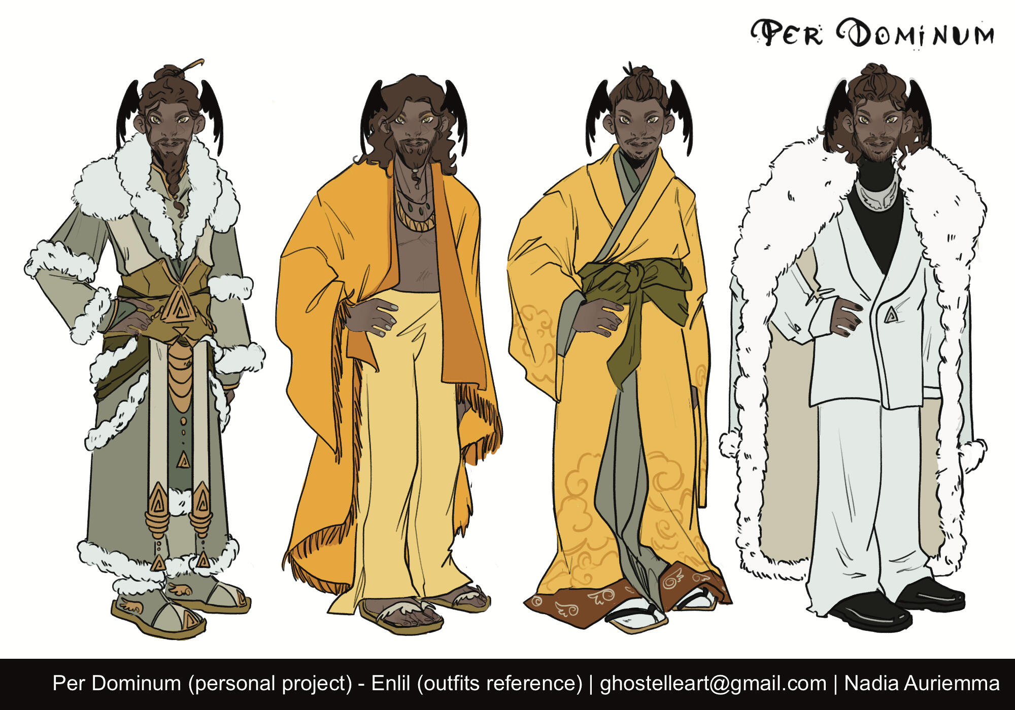 [PER DOMINUM] Enlil outfits reference