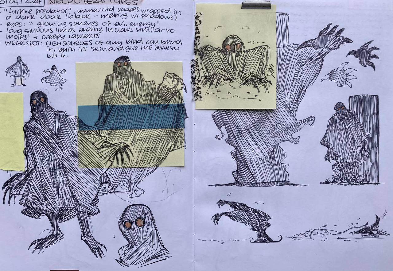 Necroteras 5 traditional study 2